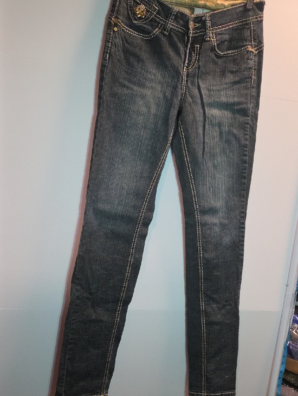 Dereon Classic Blue Skinny Jeans